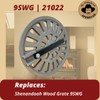 Pellethead Shenandoah 9SWG Cast Iron Wood Grate, 10-1/4", OEM Caliber