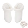 DOOCECIY Inserts Fluffy Liners for Croc, White Fleece Lined Removable
