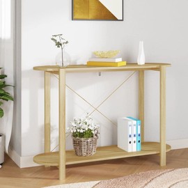 TREATLIFE HOME Smart Storage Solution with Console Table, Engineered Wood, Ample Space for Decor, 43.3" x 15" x 29.5"