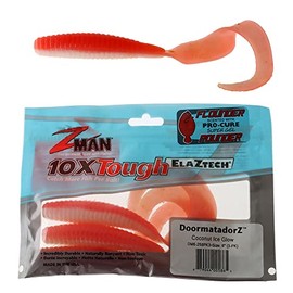 Z-MAN DM6-258PK3 Doormatadorz 6" Coconut Ice 3 Pack, Multi, One Size