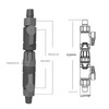 Aquarium Water Control Valve Aquarium Hose Quick Release Double Tap