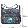 Pealwel Women Shoulder Handbag Roomy Multiple Pockets Bag Ladies Crossbody
