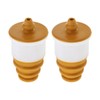 ECSiNG 2pcs Stop Buffer Support for Rear Axle Shock Absorber