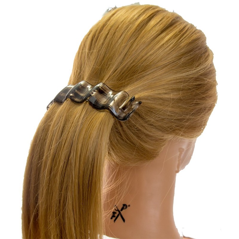 1 x hair clip wave approx. 11 cm long and