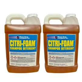 Stone Soap Citri-Foam Shampoo Detergent for All-Inclusive Bay Brush and Cloth Washes, 2.5 Gallon Two Pack, (5 Gallons Total)