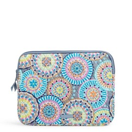Vera Bradley Laptop Sleeve Crossbody Sunny Medallion