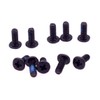 10-Pack M2x5mm Black Mounting Screw Bottom Case Screws Replacement for