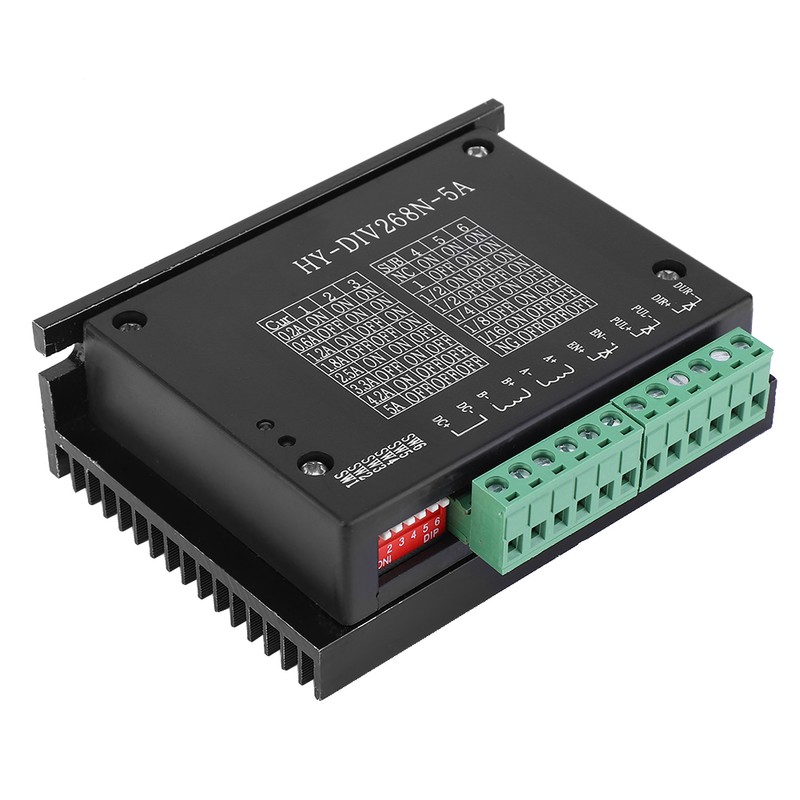 Hybrid Stepper Motor Driver Two Phase CNC Controller 0.2-5A TB6600