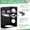 Hicarer 5 lb Propane Tank Mounting Bracket Heavy Duty Propane