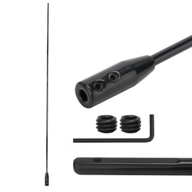 YY-LC Flexible Drill Bit Extension,35 in.Long Flex Drill Bit Holder Extension,Compatible with 1/4" Hex and 3-Flat Shank with Hex Key and Spare Screws