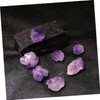 KICHOUSE 100g Amethyst Rough Ore Specimen for Teaching and Collection