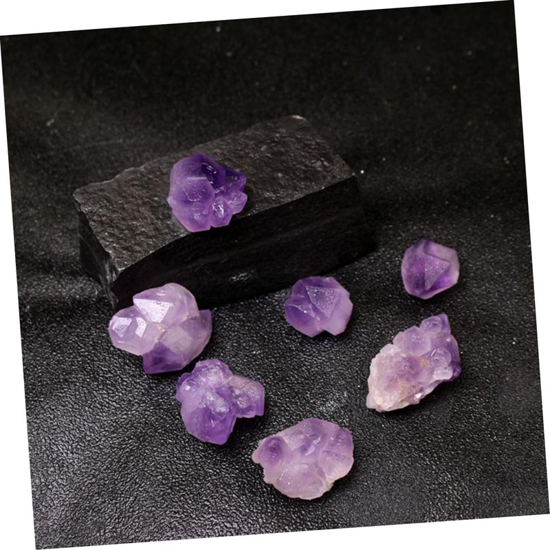 KICHOUSE 100g Amethyst Rough Ore Specimen for Teaching and Collection