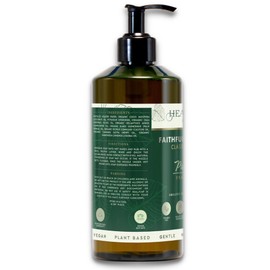 Heart Tone Botanicals Liquid Castile Soap | Organic Olive and Coconut Oils | Non Drying Formula For All Skin Types | Naturally Fragranced Essential Oils (Fragrance Free)