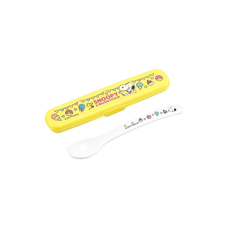 OSK Peanuts Spoon & Case BR-6 Yellow Case: Approx. 5.3