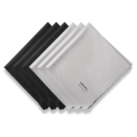 Unbranded 6PCS Large Eyeglass Cleaning Cloths, 12 x12 inches Glasses Cleaner, Individually