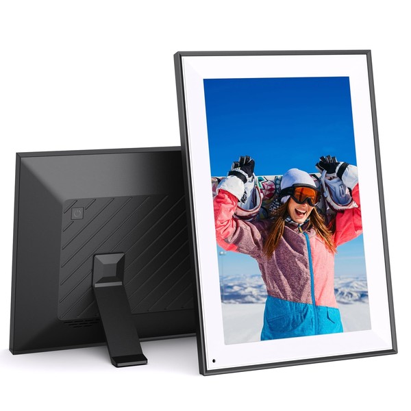 Digital Photo-Frame 10.1" Smart Digital-Picture-Frame - IPS Touch Screen, Auto-Rotate,