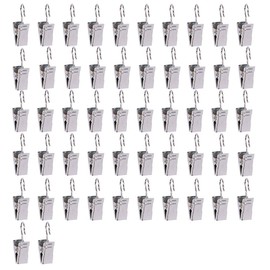 Curtain Clips, Curtain Hooks, Clips for Your Favorite Fabric, Your Own Original Curtains, Set of 52