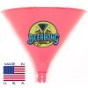 BeerBong.com Large Beer Bong Funnel | Black Valve (3’ Long)