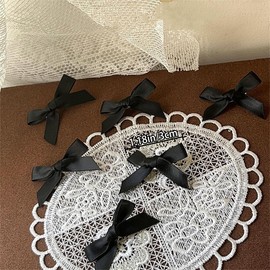 40 PCS Mini Bowknot Hair Clips for Women Girls Small Cute Bow Hair Clips Black Ribbon Alligator Hair Bow Clips Non-slip Hairpins Small Hair Barrettes Metal Y2k Hair Accessories