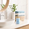 Reallnaive Blue Bow Soap Dispenser Bathroom Decor Cute Coquette Hand