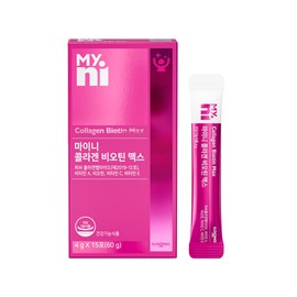 Myny Mini Collagen Biotin Max 1 box (15 packs) / 마이니 콜라겐 비오틴 맥스 1박스 (15포)