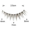 CLEAREYELASH Natural 3D 3D Matsueku False Eyelashes 3 Pairs (S03