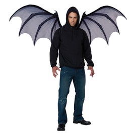 California Costumes, Moving Cosplay Wings: Gray Vampire Monster