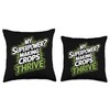 My Superpower? Making Crops Thrive Agronomy Throw Pillow