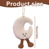 DEZP Bag Charms Key Ring Plush Key Ring Bag Charms