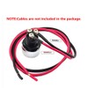 Jtron DC 12 V 50 A luz roja interruptor de