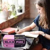 IOSCDH Blackpink Pencil Case Portable with Zip, Large Capacity Pencil