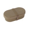 Finorder Brown 1-Tier Lunch Box