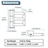Angle Simple Swivel Towel Hooks, SUS 304 Stainless Steel Foldable