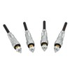 Neeseelily 4Pcs Glow Plug 6655233 19077-65510 Compatible with Kubota V2203