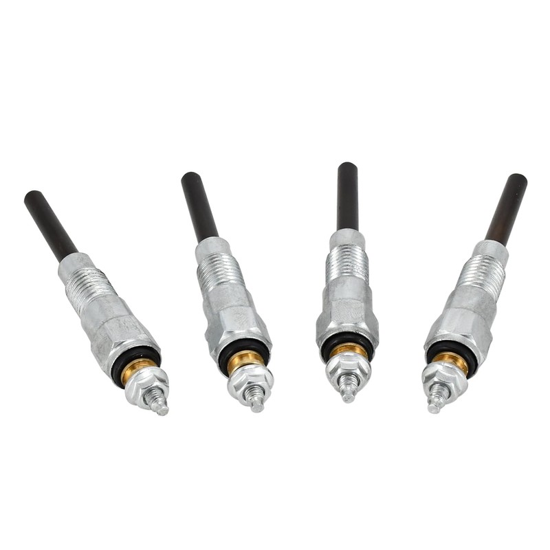 Neeseelily 4Pcs Glow Plug 6655233 19077-65510 Compatible with Kubota V2203