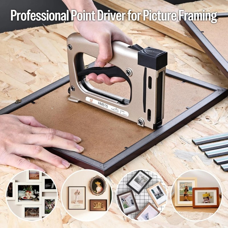 Point Drivers for Picture Framing with 1,000 Counts Flexible Point