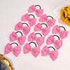 OAOLEER 12PCS Glitter Cheer Hair Bows for Cheerleading, Cheer Bow