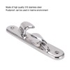 10in Bow Cleat 316 Stainless Steel Polished Mirror Finish Anchoring