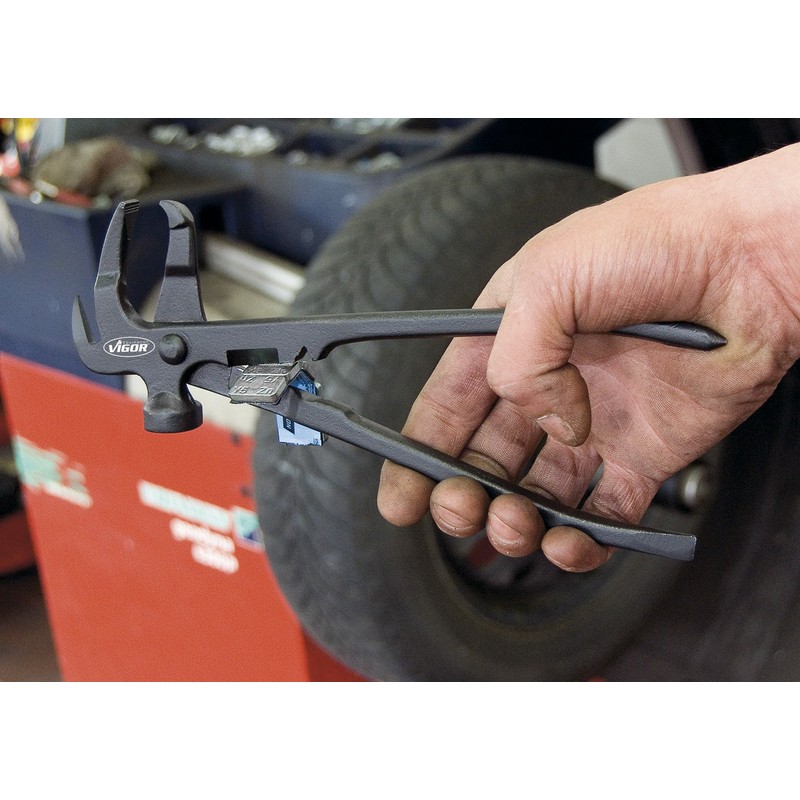 Vigor V1657 Balancing Weight Pliers