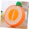 IWOWHERO 4pcs Kids Bath Sponges Fruit-Shaped Bath Tools for Baby