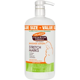 Palmers Cocoa Butter Formula Massage Lotion For Stretch Marks, Pregnancy Skin Care, Belly Cream with Collagen, Elastin, Argan OIl and Shea Butter,... 