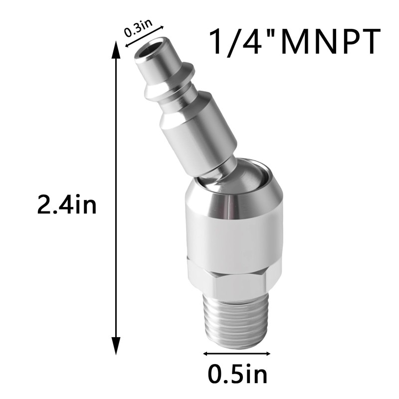 TAYCZGQL Swivel Air Fitting 1/4" Swivel Air Fitting Coupler Tool