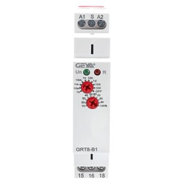 Delay Off Time Relay, IGEYAPA GRT8 B1 230V Electronic Timer Delay Relay Din Rail Modular, Electronic Power On 16A AC230V Adjustable Delay Timer Switch