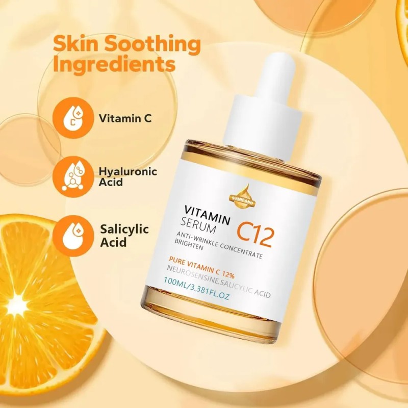 Sérum Antiarrugas E Iluminador Con Vitamina C Rr Sumifang