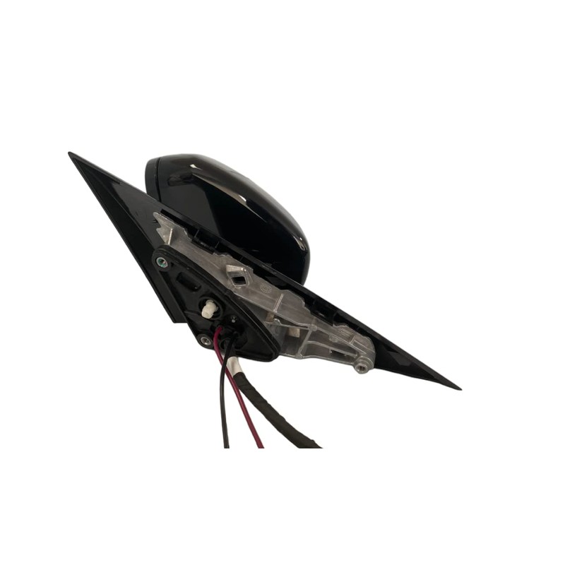 #115 8th Gear Black Left Driver Side Mirror with Blind