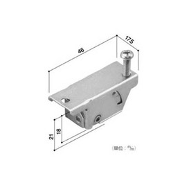 High Logic Replacement Door for Rain Door Tostem FNMS018 1.8 x 0.7 inches (46 x 17.5 mm)