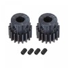 uxcell 1Mod 17T Pinion Gear 6mm Bore Hardened Steel Motor