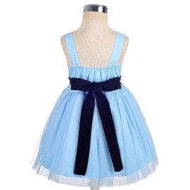 Dressy Daisy Wonderland Princess Costume Summer Tulle Dress with Hair Hoop for Little Girls Size 6
