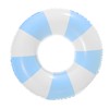 1 Piece Inflatable Swimming Ring for Children, Blue and White
