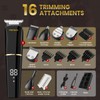 PRITECH Beard Trimmer for Men,6 in 1 Hair Clippers Kit,